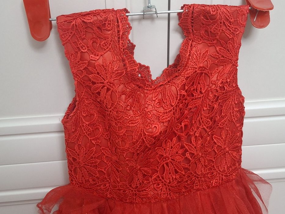 Детское платье ручной работы