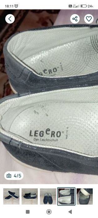 pantofi Legero 40