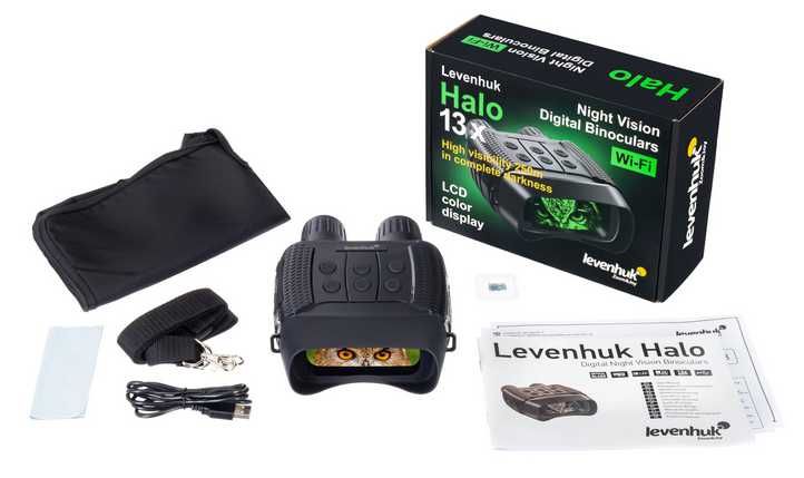 Levenhuk Halo 13X Wi-Fi Digital Night Vision Binoculars