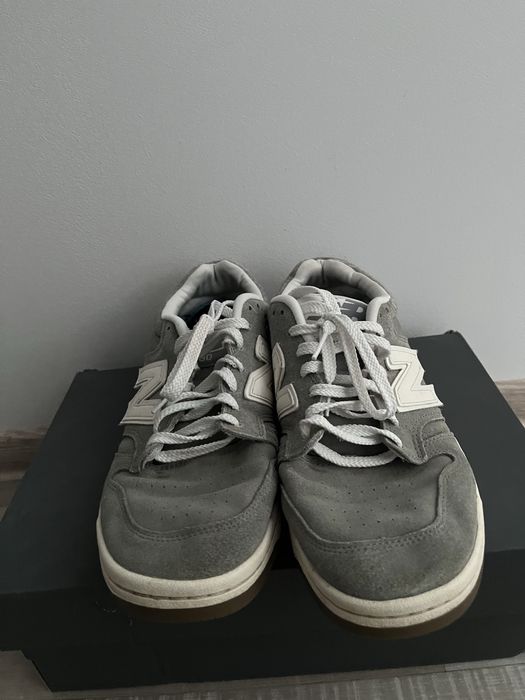 New balance bb480 unisex- sneakers low-grey! 200 lei!