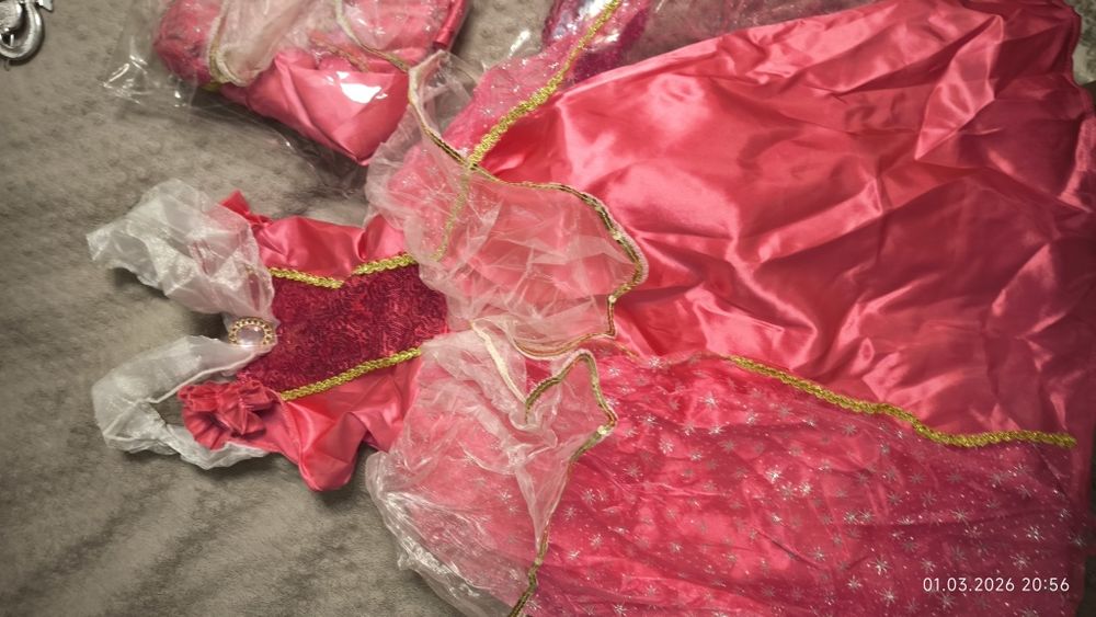 Платье принцессы детское