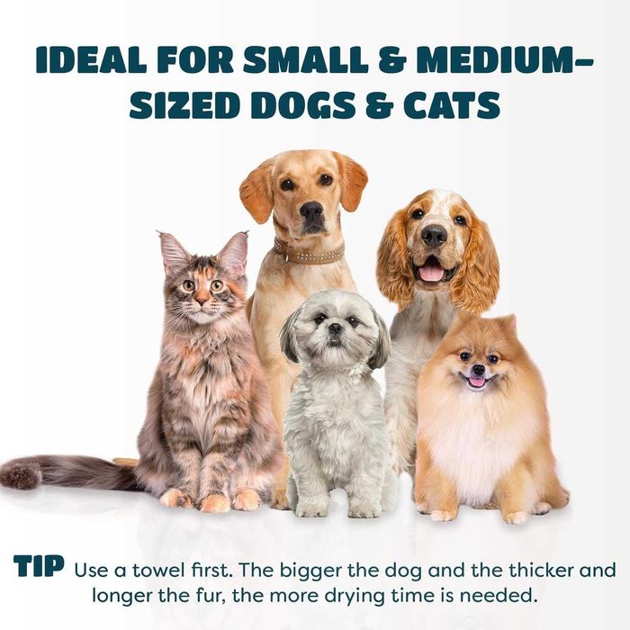 2 в 1 Сешоар и четка за домашни любимци KUUBIA