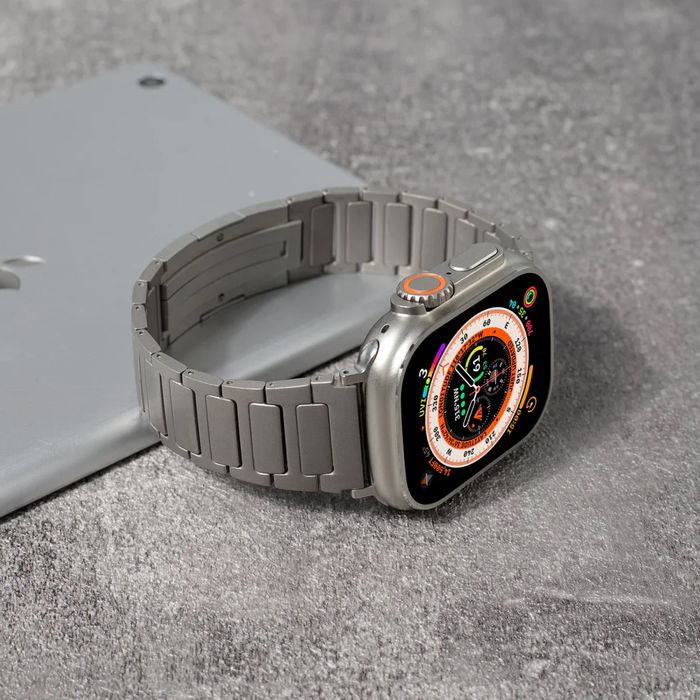 Sandmarc титаниева верижка за Apple Watch ULTRA/SE/11/10/9/8/7/6/5