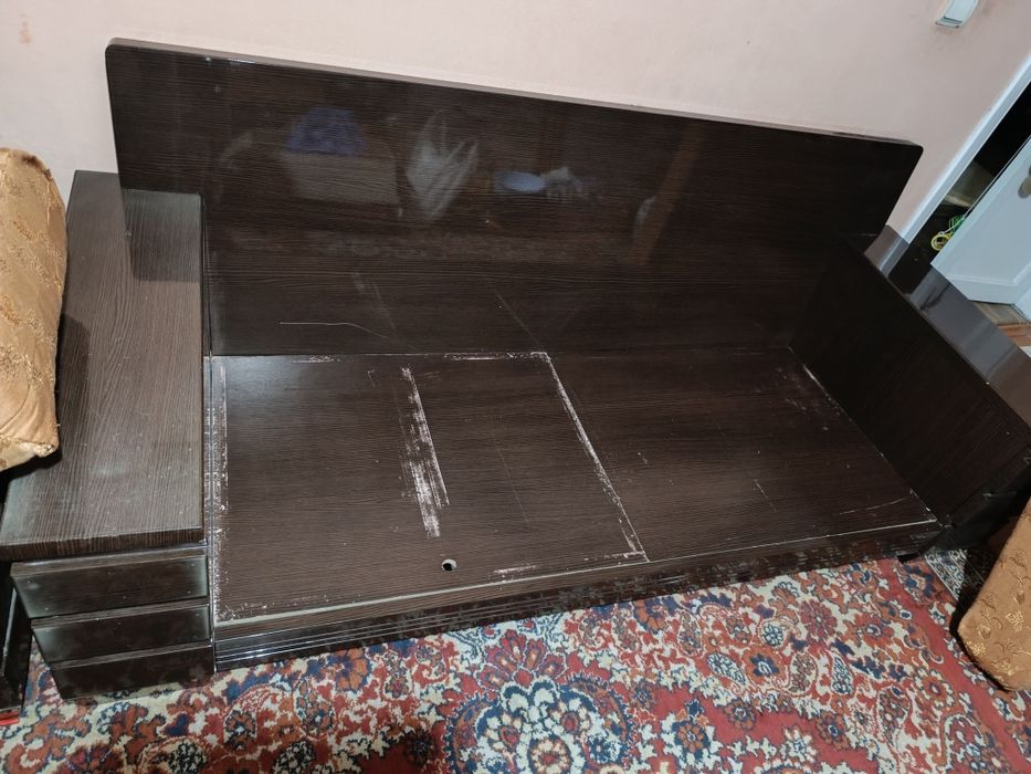 Диван и кресло б/у не раскладывается