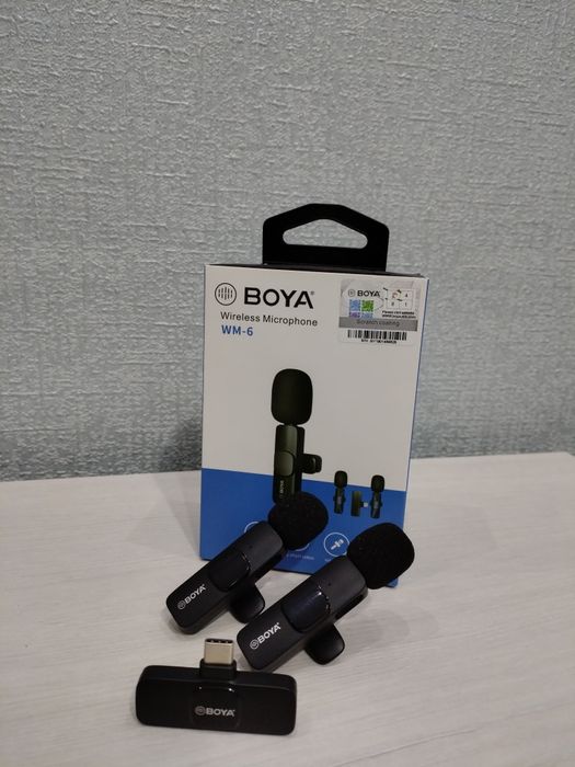 Петлички BOYA WM-6