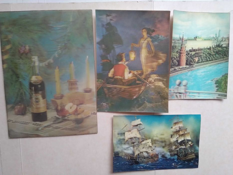 Стари стерео картички, стари фотографии - млади жени и курсанти