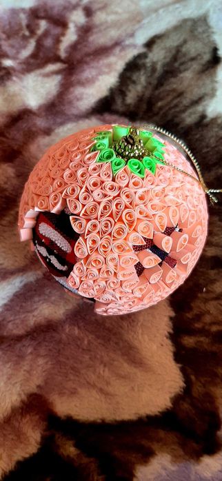 Glob pentru brad din quilling