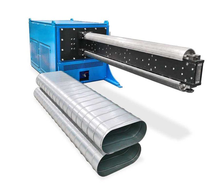 Воздуховод плоскоовальный 1045 мм, Высота: 150 мм, Толщина: 0.5 мм