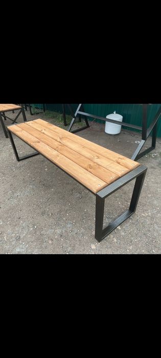 Лавочки с урнами