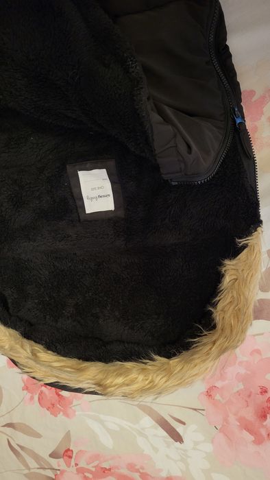 Зимно чувалче за кош за новородено