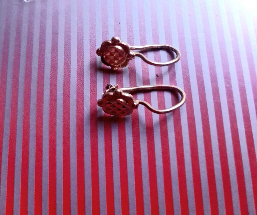 Продам серьги 583 проба