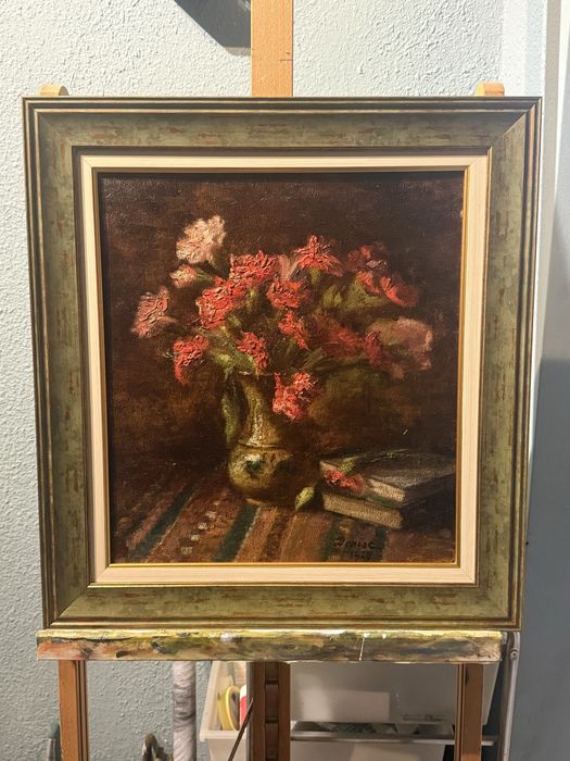 Tablou “Garoafe “ datat 1925