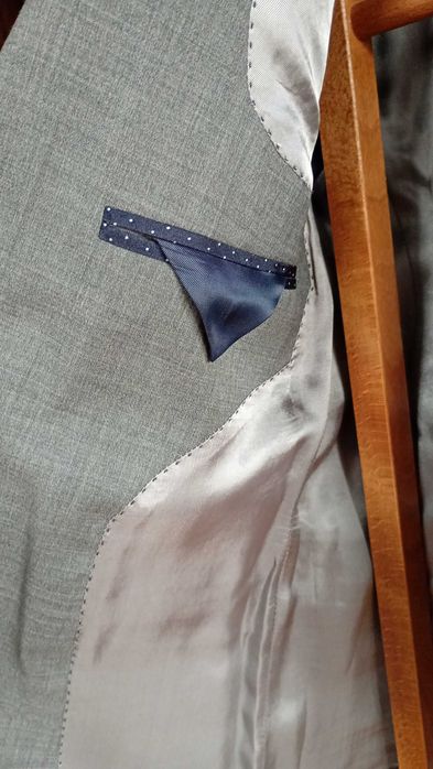 Мъжко сако от италиански плат Marzotto + подарък