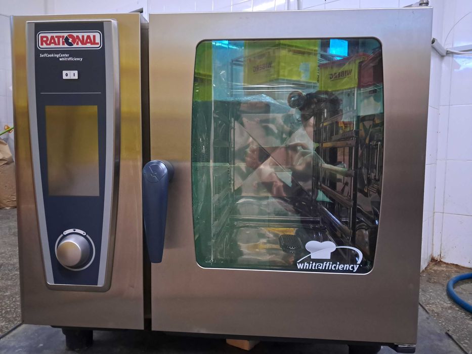 Пароконвектомат Rational рациональ SCC WE61E с подставкой.