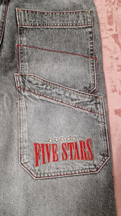 Blugi gri super baggy noi cu eticheta Bershka