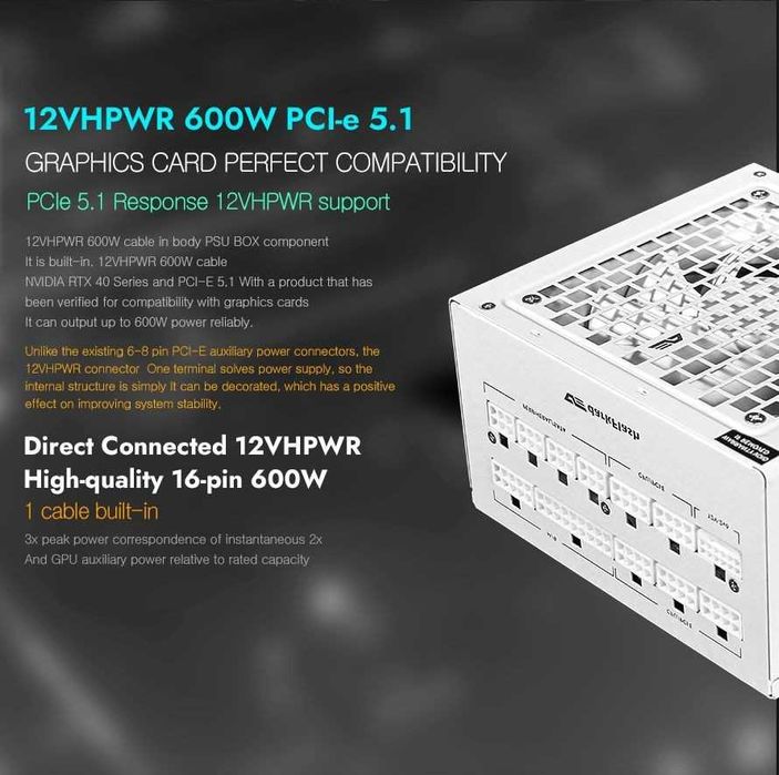 darkFlash PMT850 Fully Modular ATX 3.1 & PCIe 5.1