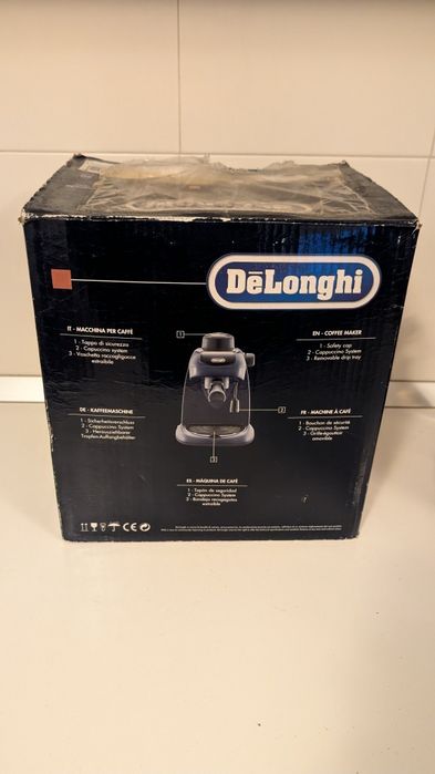 Espressor manual De'Longhi EC5.1, 800 W, 0.4 l, Negru