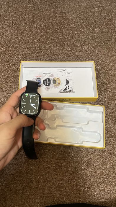 Продается часы как новые smart watch c 900 promax