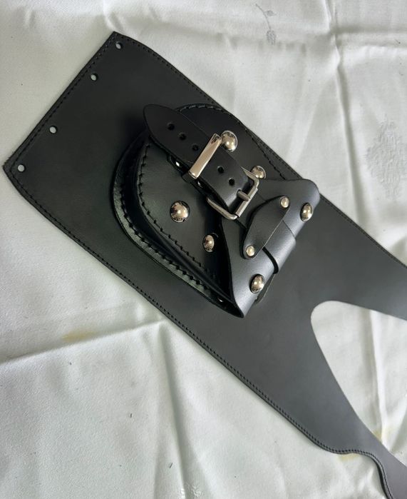 НОВ предпазител за резервоар от естествена кожа за Kawasaki Vulcan