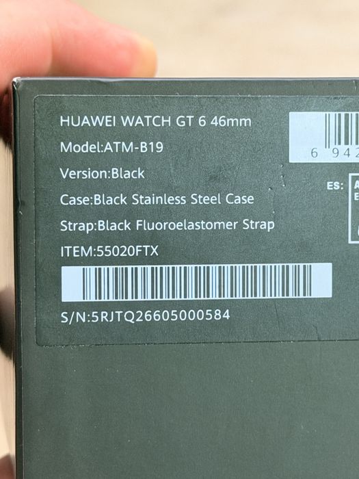 Huawei Watch GT 6 46mm / КАТО НОВ