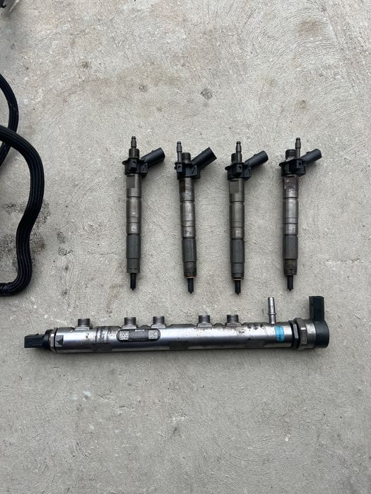 Kit injectie BMW F10 F11 2.0 N47 525d 184 cai injectoare rampa pompa
