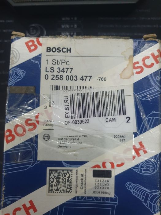 Лямбда -зонд БМВ Е46, Е39, Е38, Е60, Е65