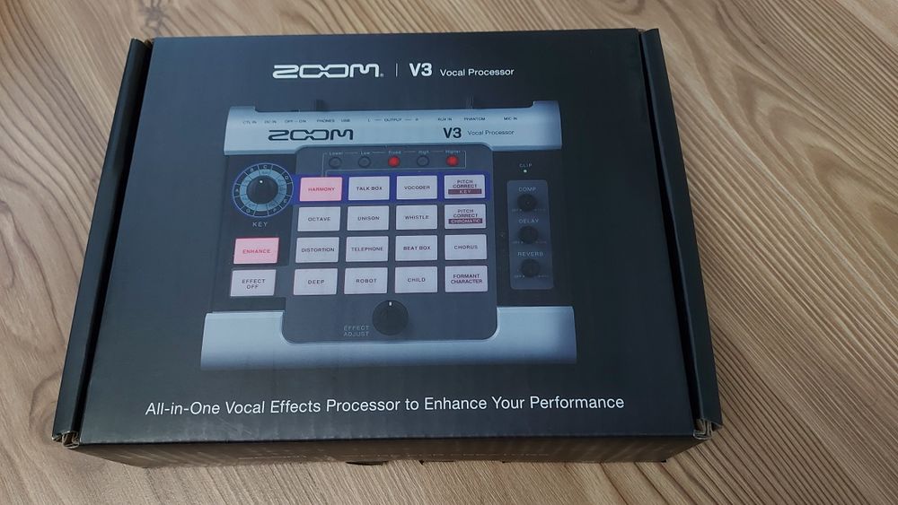 Procesor digital de voce Zoom V3