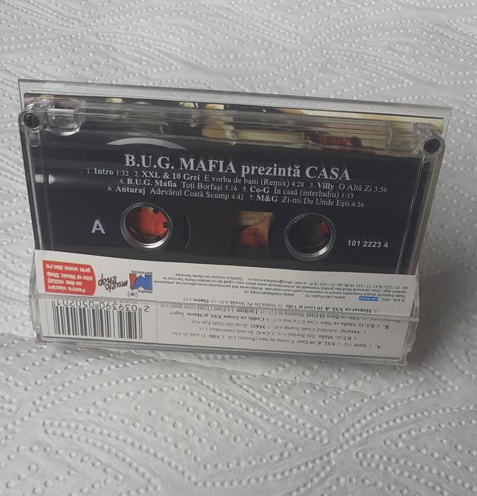 Casete audio originale Timpuri Noi - Bebelus 1994 / BUG  Mafia -  Casa 2002