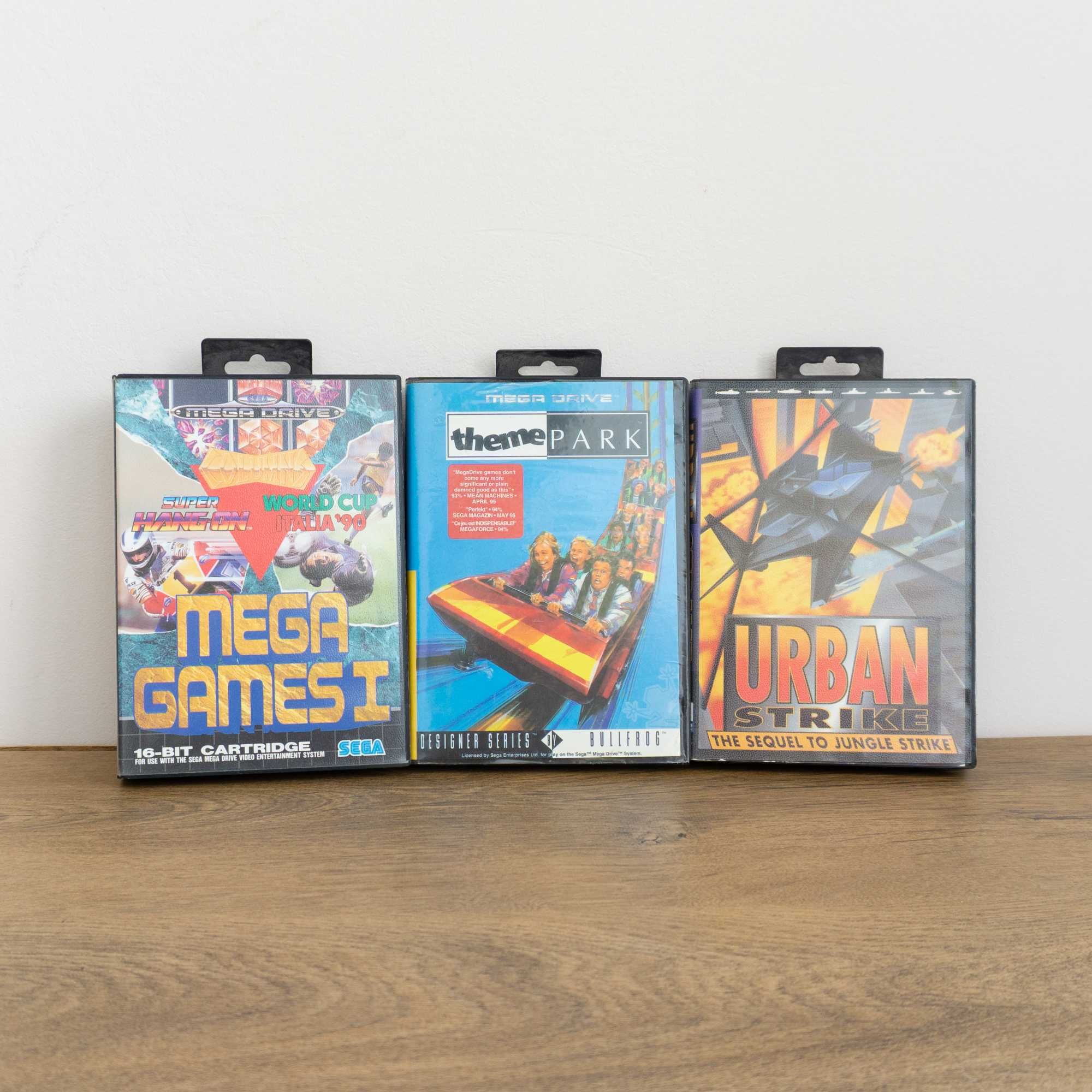 Игри за Sega Mega Drive/Genesis - Urban Strike, Mega Games, Theme Park гр.  Пловдив Южен • OLX.bg