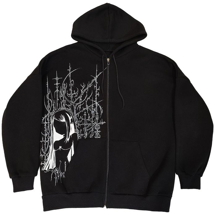 Кастом зип худи киберсигилизм