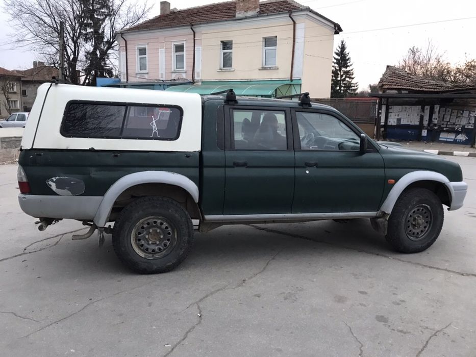 НА ЧАСТИ! Mitsubishi L200 2.5TDi, 99кс. Hardtop, Климатик, ЛЯВ ВОЛАН