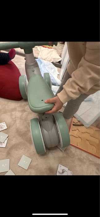 Bicicletă cu baloane și lumini