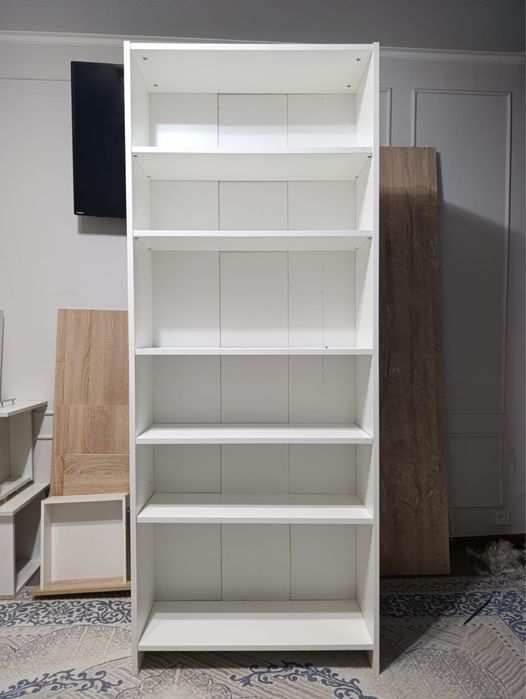 Кресло, стеллажи, столы, стулья, сейф