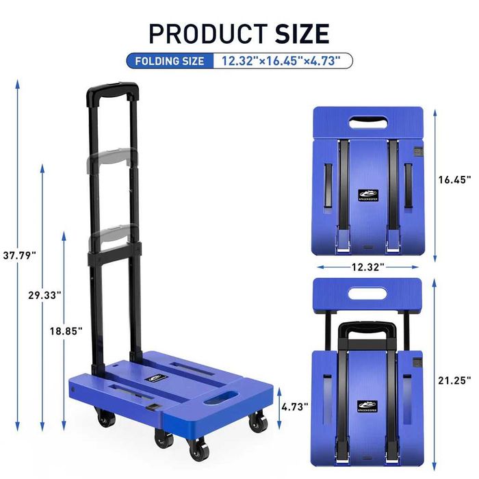 Carucior transport cutii, etc