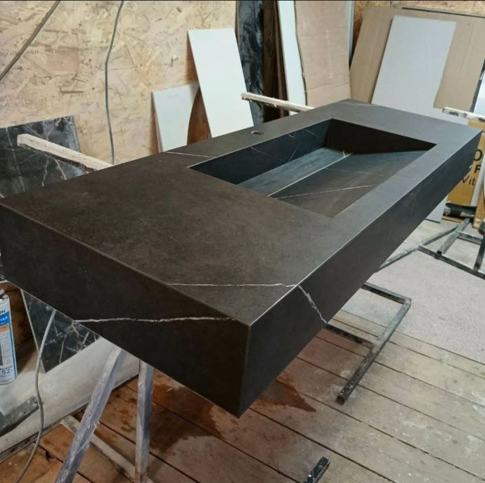 Раковина из керамогранита