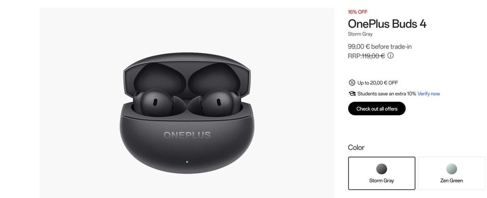 OnePlus Buds 4 –Чисто нови безжични слушалки (ear buds) неразопаковани