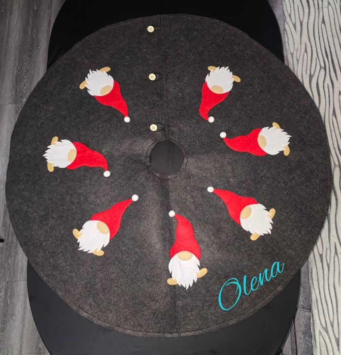 Юбка под Ёлку,ручная работа.