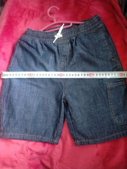 Шортики на резинке на девочку 7-8 лет