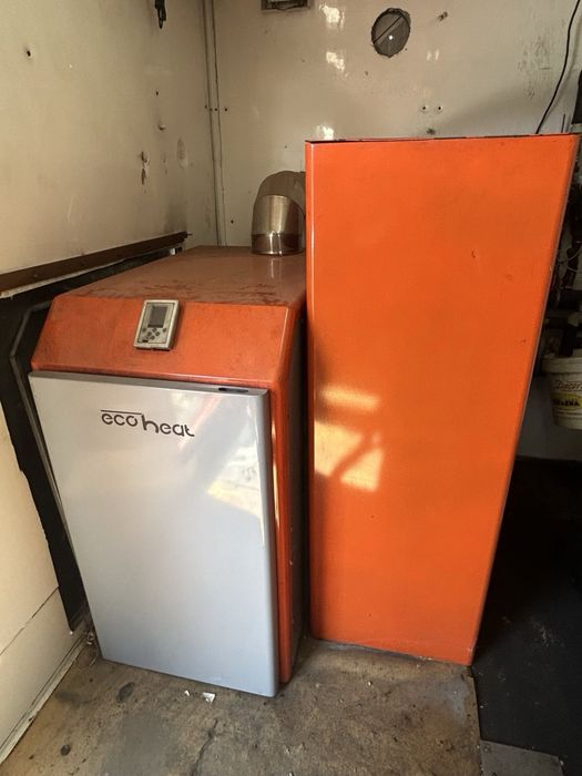 Котел на пелети EcoHeat — 2022 г., отлично състояние