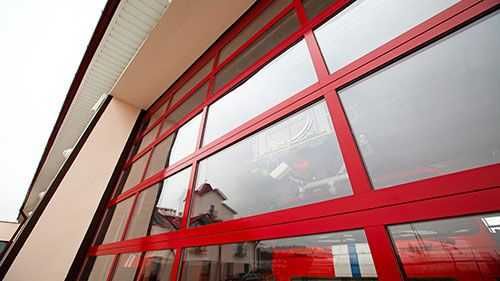 Секционные гаражные автоматические ворота ALUTECH немецкое качество