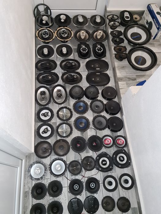 Difuzoare auto. Hifonics, Pioneer, JVC