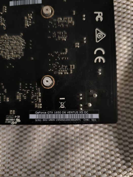 Видео карта MSI GTX1650