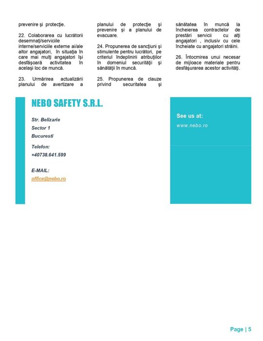 Servicii SSM & SU Profesionale