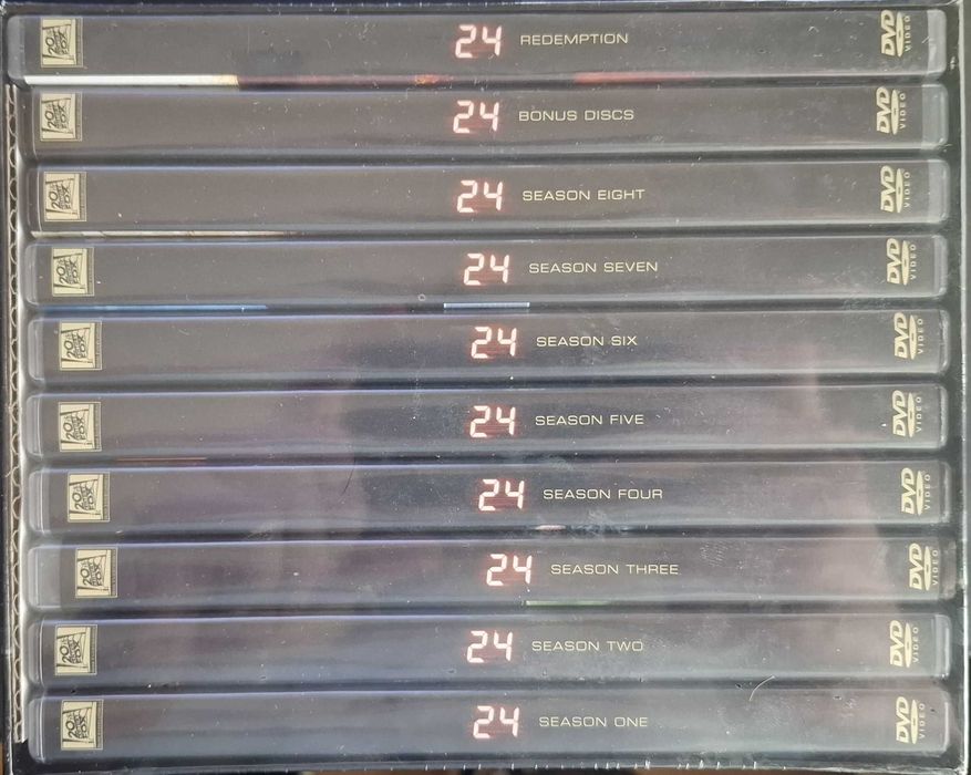 24 (сезони 1-8 + Изкупление), DVD комплект (английски, регион 2)