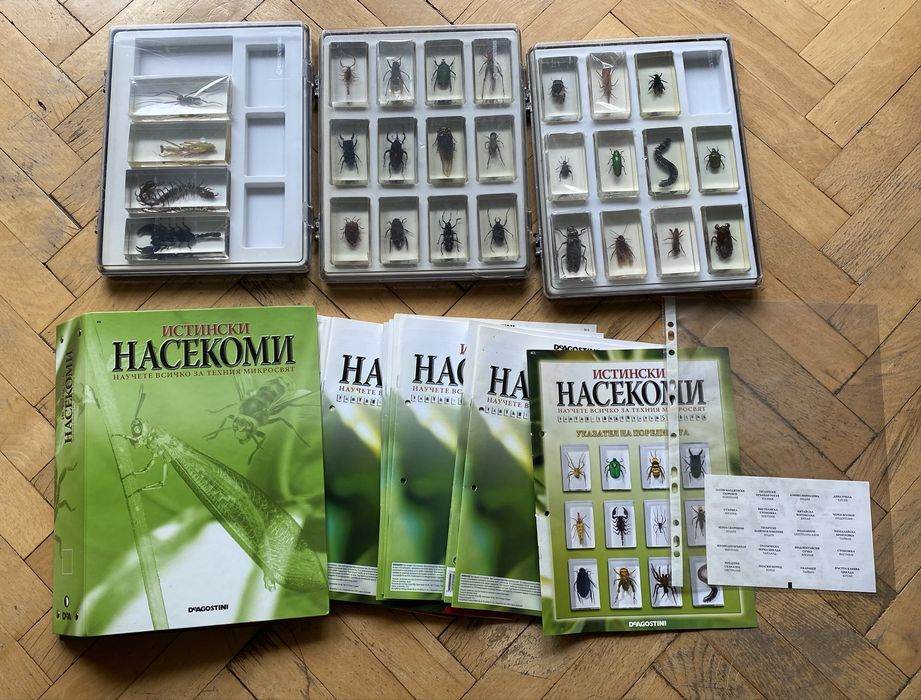 Колекция насекоми DeAGOSTINI