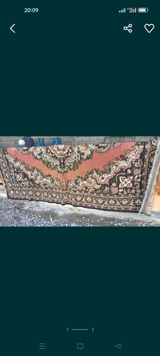 Продается ковры в хорошем состоянии