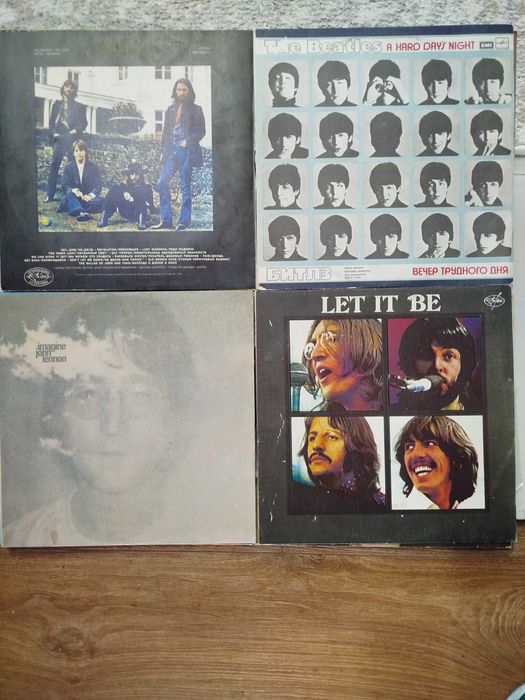 виниловые пластинки БИТЛЗ