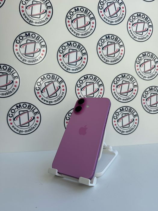 iPhone 16 - 128GB - Roz - Ca Nou - 100% - Garantie