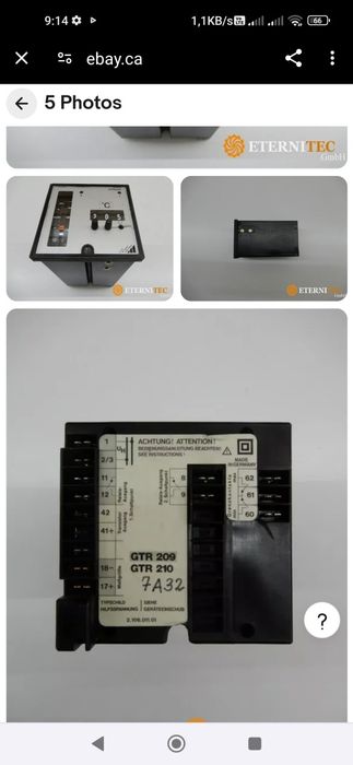 GTR 210 controller temperatura până la 400°