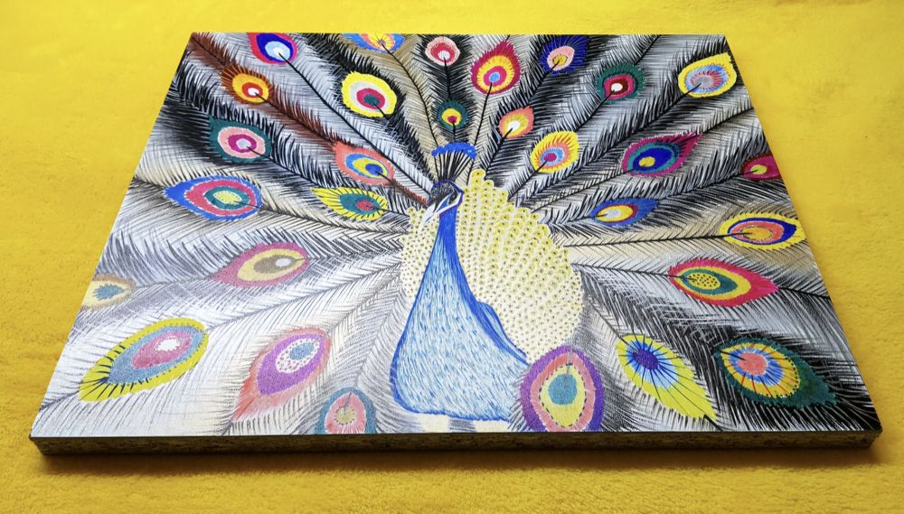 Pictate pe plăci de pal